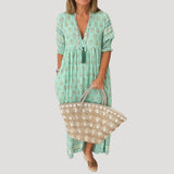 Paula – Džepna Boho Haljina
