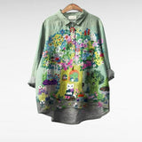 Caroline | Elegantna Ljetna Platnena Bluza