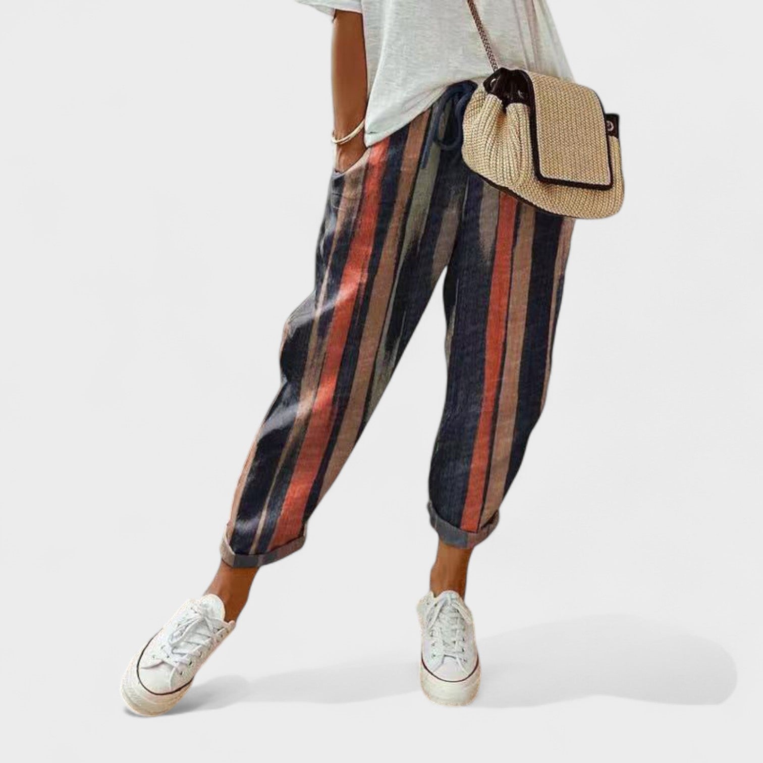 Francisca – Moderne i svakodnevne lanene hlače