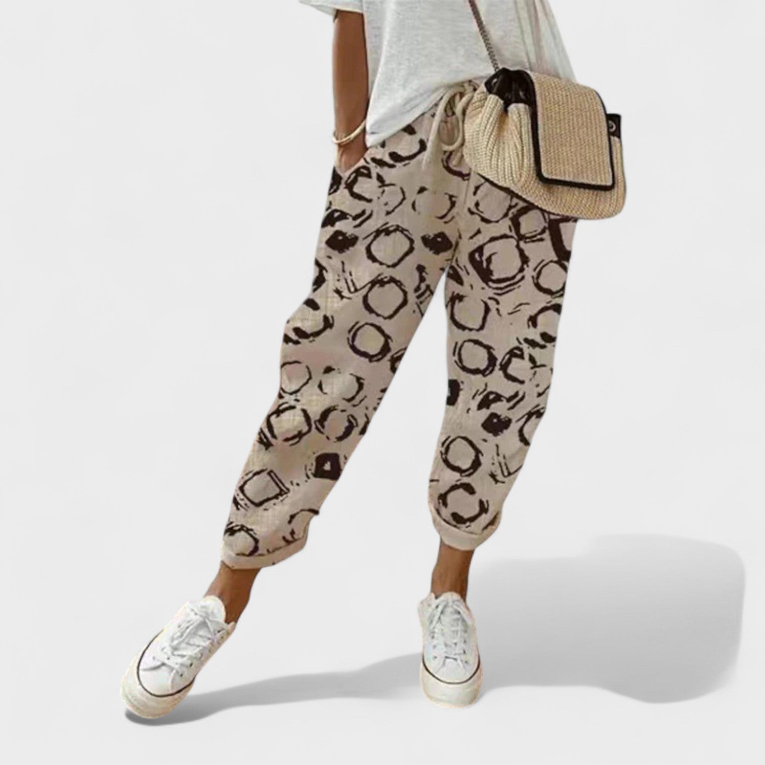 Francisca – Moderne i svakodnevne lanene hlače