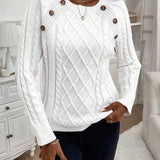 Francisca | Pulover s gumbima