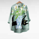 Alice | Elegantna Ljetna Platnena Bluza