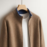 Cas – Zip Strickjacke Clean