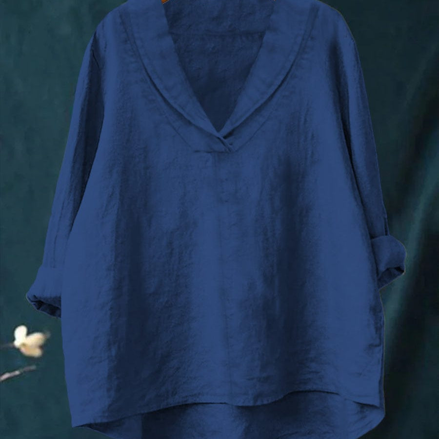 Samantha | Elegantna Ljetna Bluza od Lana