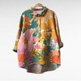 Camille | Elegantna Ljetna Platnena Bluza