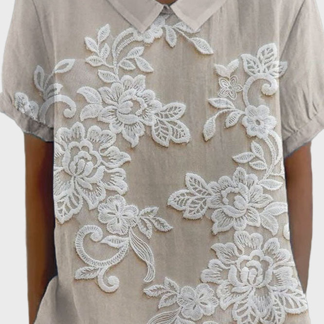 Bluza s Lily ovratnikom