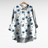 Camille | Elegantna Ljetna Platnena Bluza