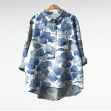 Camille | Elegantna Ljetna Platnena Bluza