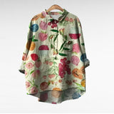 Camille | Elegantna Ljetna Platnena Bluza