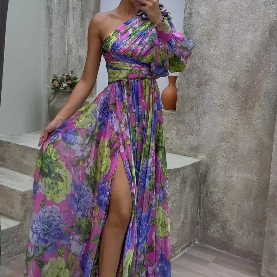 Whitney | Elegantna i Svečana Haljina na Jedno Rame za Ljetne Prigode