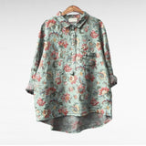 Claire | Elegantna Ljetna Platnena Bluza