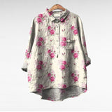 Claire | Elegantna Ljetna Platnena Bluza