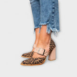 Avano - Leopard sandale s potpeticom