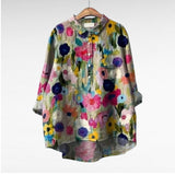 Claire | Elegantna Ljetna Platnena Bluza