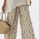 Eduarda | Boho Chic Elegantni Set s Dugom Bluzom