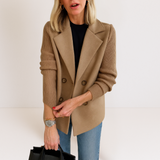 Marta™ | Elegantan Kaput S Pletenim Rukavima