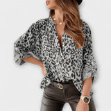 Iara | Moderni bluz s leopard uzorkom