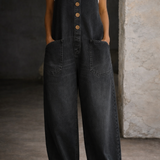 Bethany | Vintage Prani Pamuk Denim Kombinezon