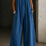Madison | Traper Jumpsuit sa Širokim Nogu