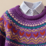 Helena™ | Klasični vintage pulover