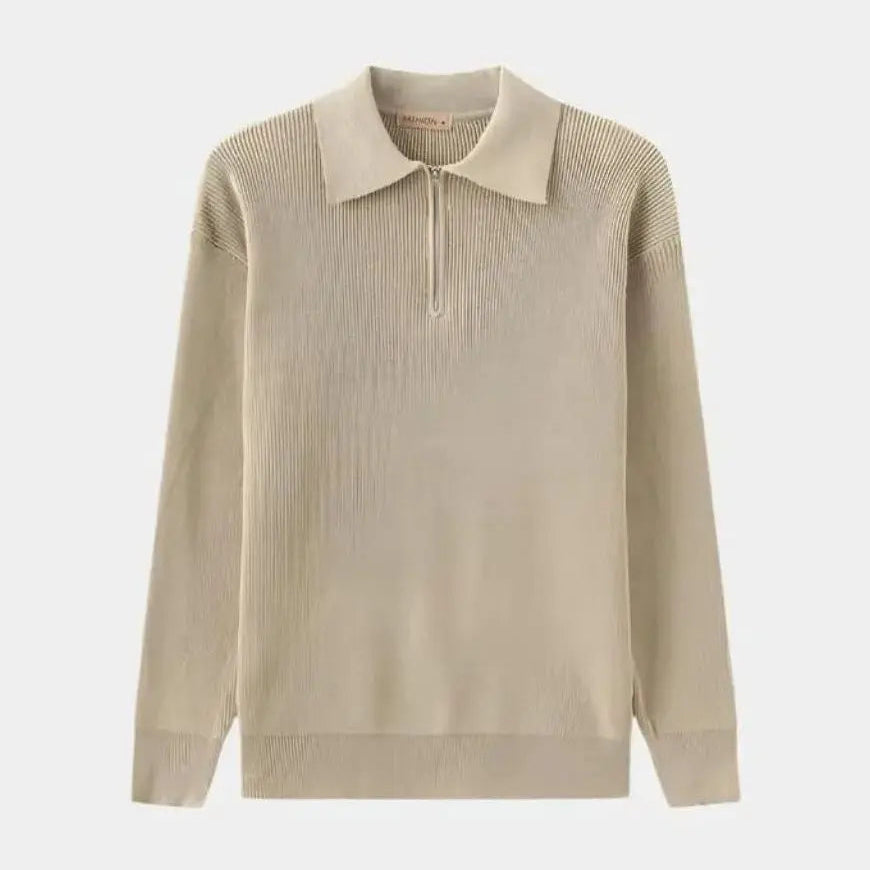 David™ | Zip Polo Pulover
