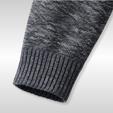 Henley – Zip pleteni kardigan