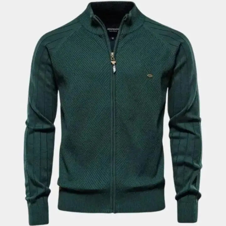 Jacquard™ | Pulover s patentnim zatvaračem