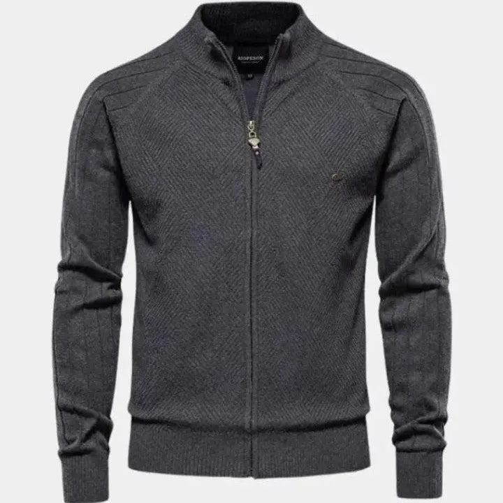 Jacquard™ | Pulover s patentnim zatvaračem