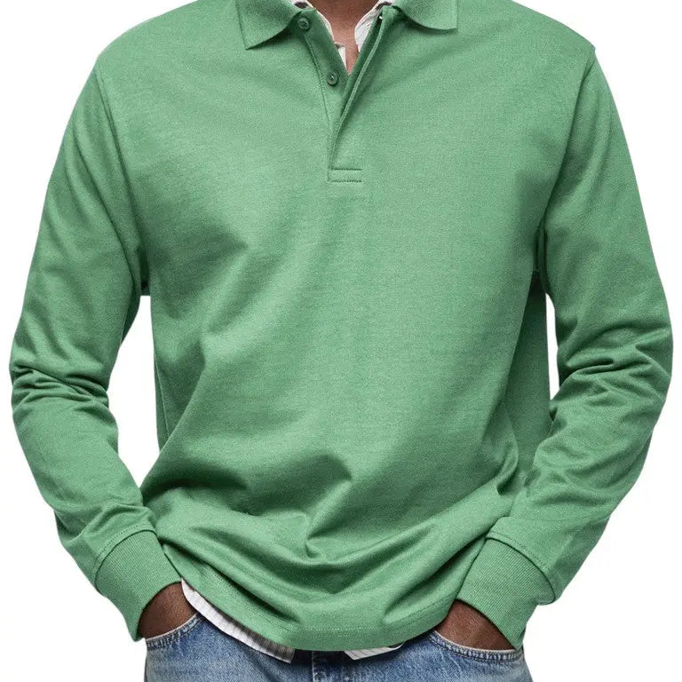 MOHR® | Luksuzna polo majica s dugim rukavima