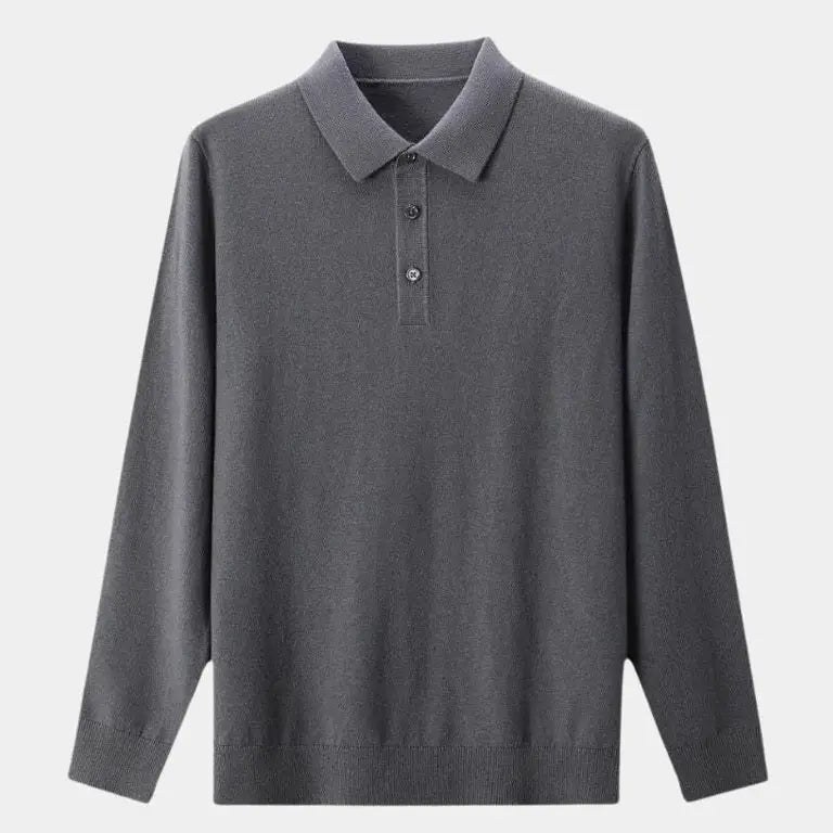 Morten™ | Vuna Pulover s Ovratnikom