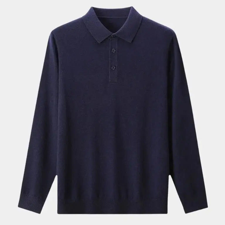 Morten™ | Vuna Pulover s Ovratnikom