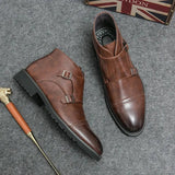 Parker™ | Cipele s dvostrukim Monk-strap od umjetne kože