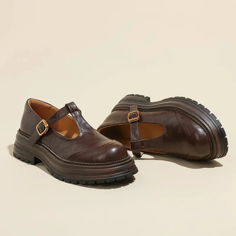 Mary Janes - Elegantne Kožne Cipele