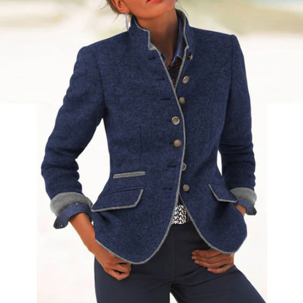 Valeria | Elegantni kardigan s visokim ovratnikom