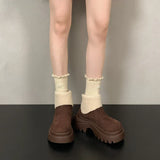 Jazmin | Model čizama na debeloj platformi s minimalističkim dizajnom za stylish zimu