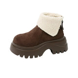 Jazmin | Model čizama na debeloj platformi s minimalističkim dizajnom za stylish zimu