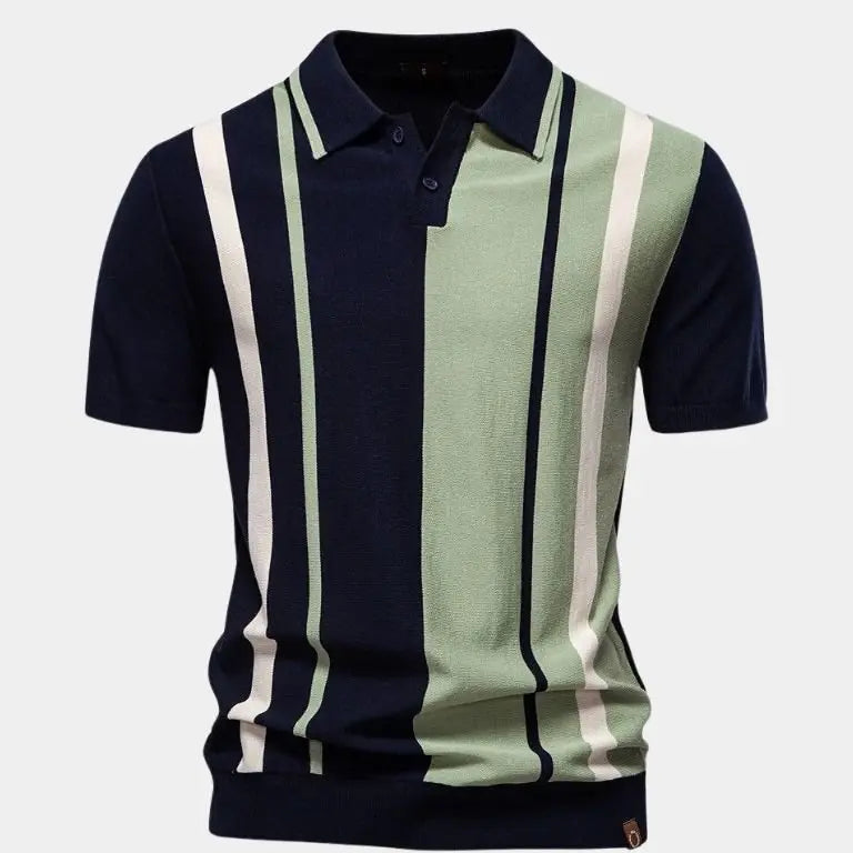 Thomas™ | Retro Prugasti Polo