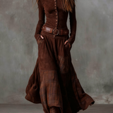 Lena - Vintage haljina dugog kroja