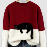 Jelena - Hoodie s printom mačaka