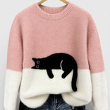 Jelena - Hoodie s printom mačaka