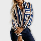 Emilia - Casual Bluza s Prugama