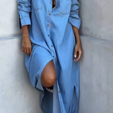 Delana | Haljina s dugmadi