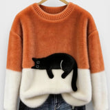 Jelena - Hoodie s printom mačaka