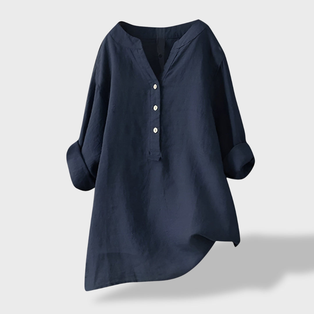 Beatriz™｜Lagana lanena košulja za ljeto