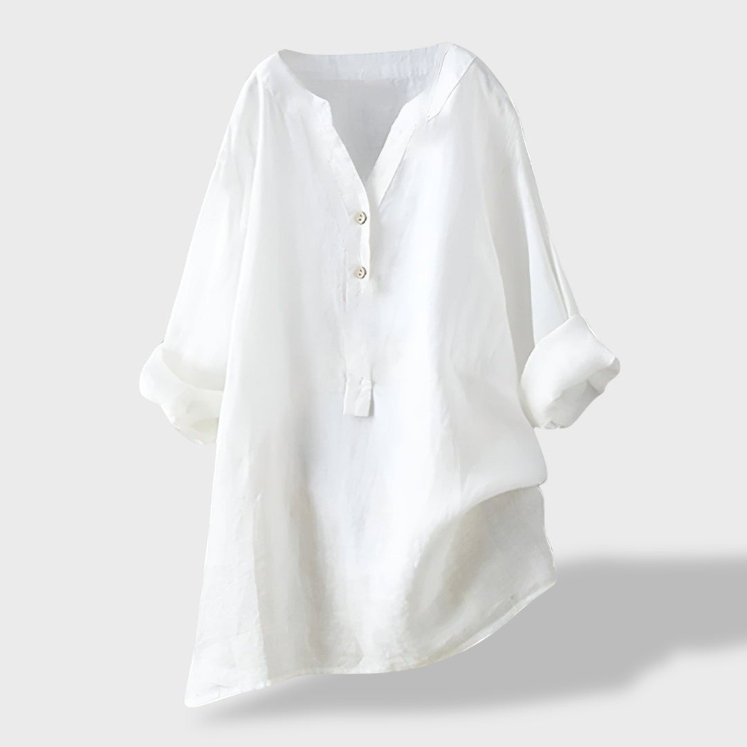 Beatriz™｜Lagana lanena košulja za ljeto