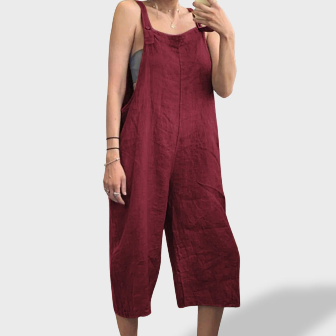 Mariana™ | Elegantan ljetni laneni kombinezon