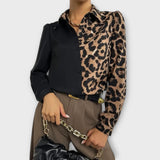 Valetina | Jednostavna i elegantna leopard print bluzica