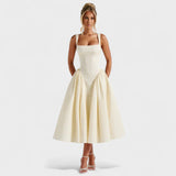 Sherrie - Vintage midi haljina